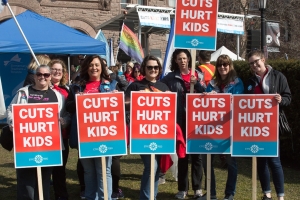 RALLY AT QUEEN'S PARK APRL 2019 