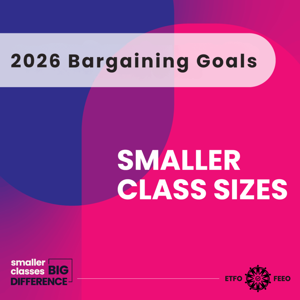 ETFO Bargaining Goals